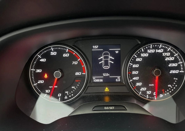 Seat Leon cena 54900 przebieg: 104000, rok produkcji 2017 z Leszno małe 326